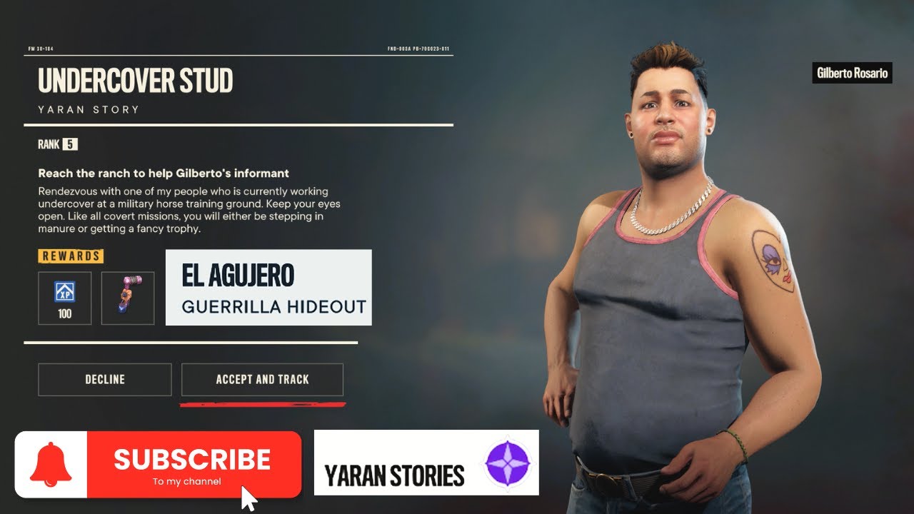 🎮🔥UNDERCOVER STUD🎯Far Cry 6 Gameplay : GILBERTO : YARAN STORY💥