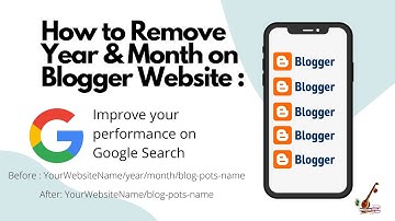 How to remove year and month on blogger website | Remove date from blogger url 100% Fix