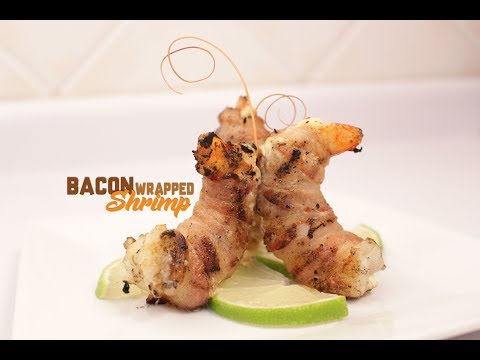Bacon Wrapped Jalapeño Shrimp
