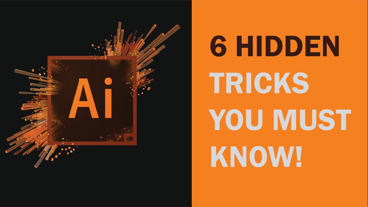 Illustrator গোপন 6 কৌশল | 6 HIDDEN Adobe Illustrator tricks You Must ...