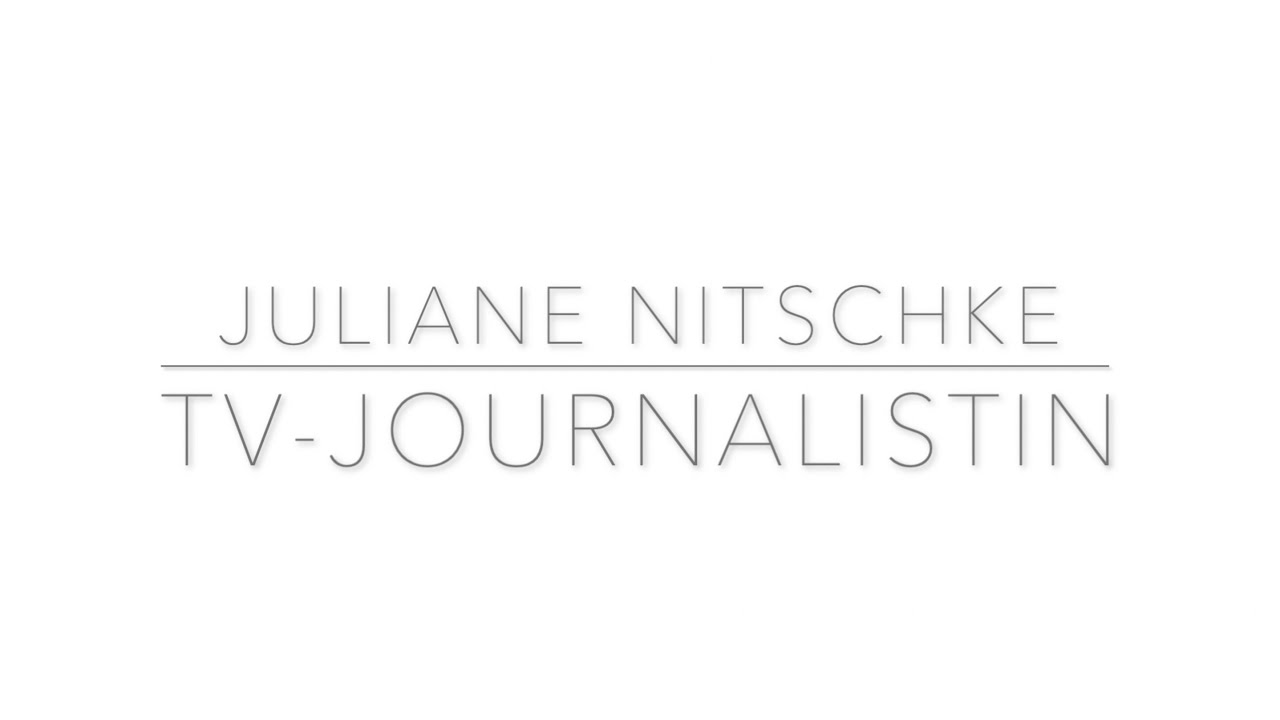 Showreel TV-Journalistin