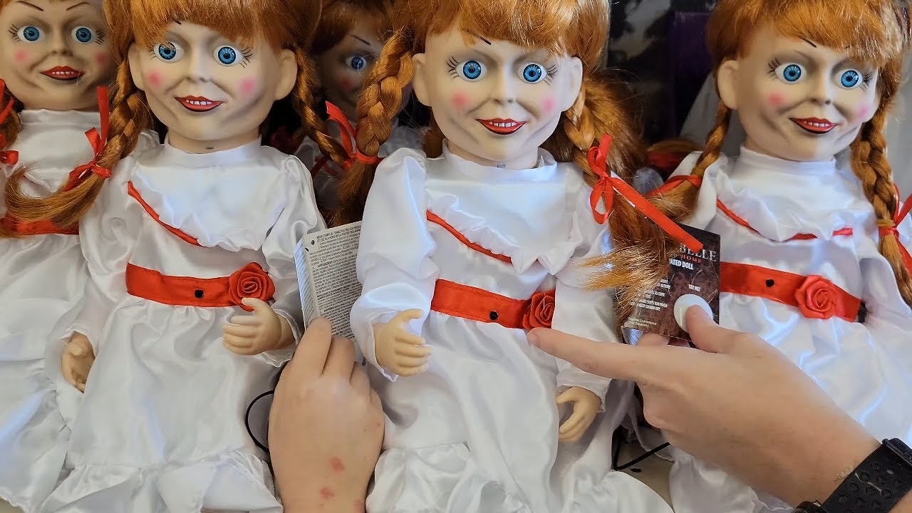 Tekky Toys 2021 Annabelle Animated Doll #shorts #theconjuring #haunteddoll #creepydoll