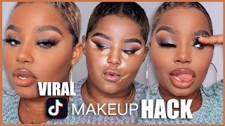 TESTING VIRAL TIKTOK MAKEUP HACK | iandrasanchez