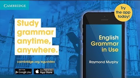 Improve your English Grammar with the English Grammar in Use App