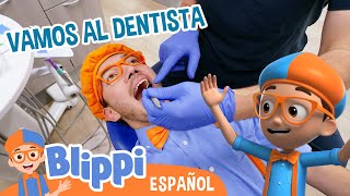 ¡Blippi va al dentista y aprende todo sobre el cuidado de los dientes!
