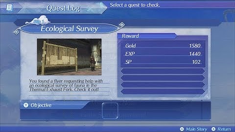 Xenoblade Chronicles 2 - Ecological Survey - Alba Cavanich (CHAPTER 4 SPOILERS)
