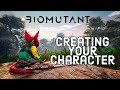 How Does Biomutant's Character Creator Work?