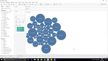 Bubble Chart in Tableau