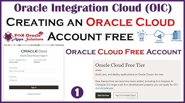 Creating an Oracle Cloud Account free | How to create a free / Trail Oracle Cloud Account