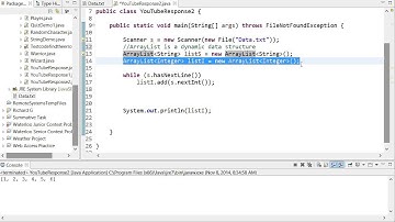 Reading Text Files using an ArrayList