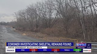 Coroner: Hunter finds skeletal remains in Blair County