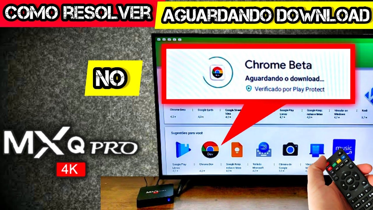 Como baixar aplicativo de IPTV pela PLAY STORE na TV BOX MXQ PRO 4K