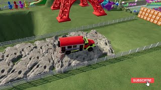 FS22: TRANSPORTING GIANT EXCAVATOR to the CONSTRUCTION SITE! screenshot 2
