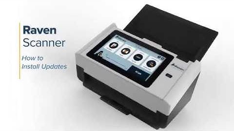 Quick Guide to Updating Your Raven Scanner