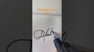 #foryourpage #handwriting #calligraphy #signature #lethergo #alolo #srilanka #sign #japanlife #art