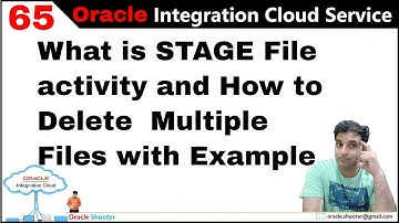 OIC 65: STAGE File - What is STAGE File activity and How to Delete  Multiple Files with Example