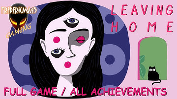 Leaving Home FULL GAME Walkthrough / All Achievements (Point & Click Puzzle Game)