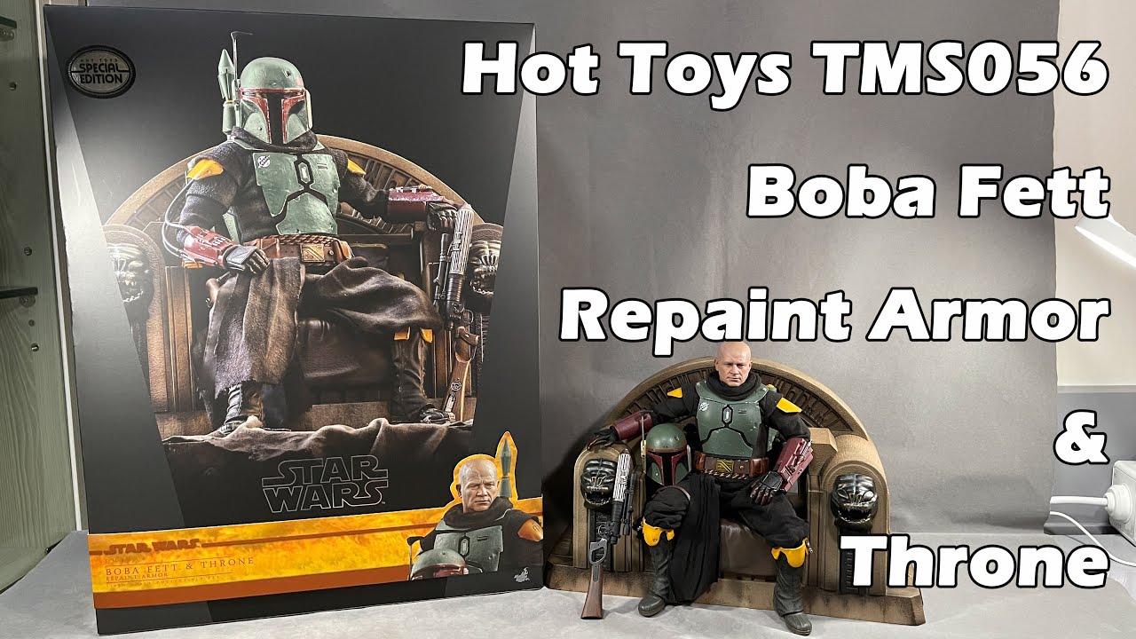 ToysBoxing 玩具開箱] Hot Toys TMS056 Boba Fett Repaint Armor