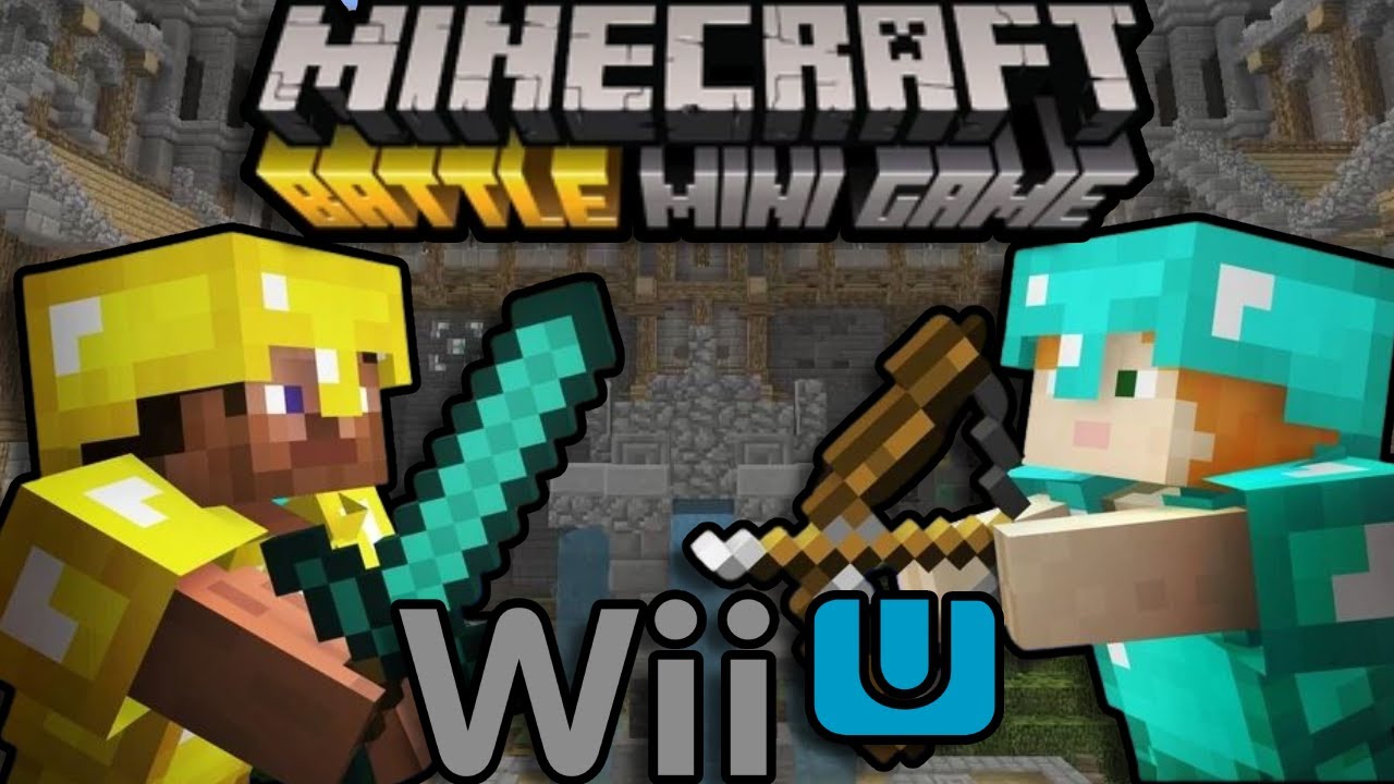 The Final Days of Minecraft Wii U Battle Minigames - YouTube