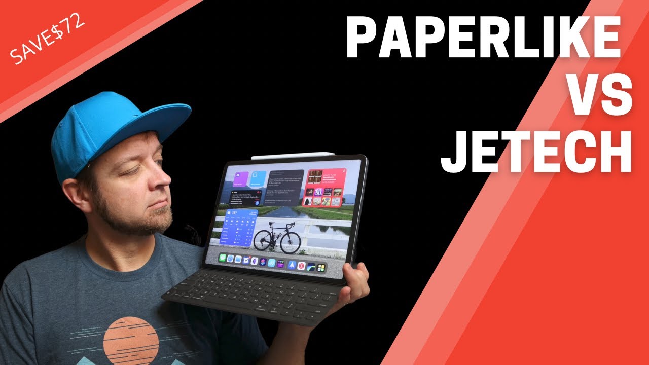 Cheap Paperlike Alternative JETech Feels Like Paper YouTube