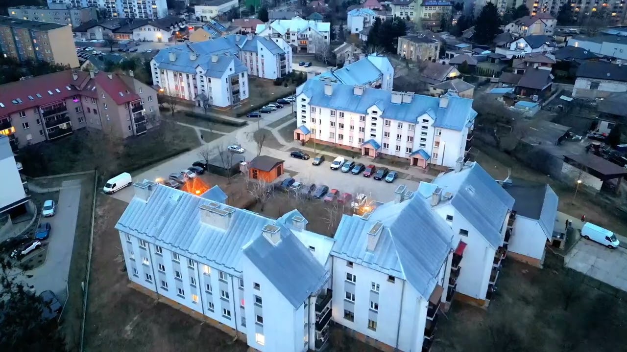 Włodawa z lotu ptaka