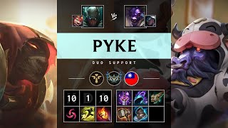 Pyke Support vs Alistar - TW Challenger Patch 25.13