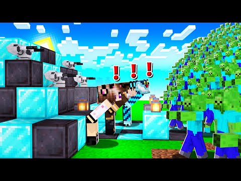 DIFENDO LA BASE DA 1.000.000 ZOMBIE ARMATI! Minecraft Invasione 2 Ep. 22