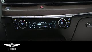 Climate Control System | Genesis G80 | How-To | Genesis USA