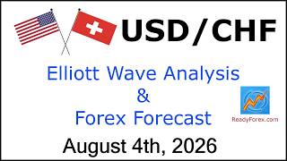 USD CHF Elliott Wave Analysis | Forex Forecast | August 4 2026 | USDCHF Analysis Today
