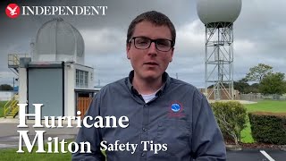 NWS Tampa Bay gives safety tips for Hurricane Milton