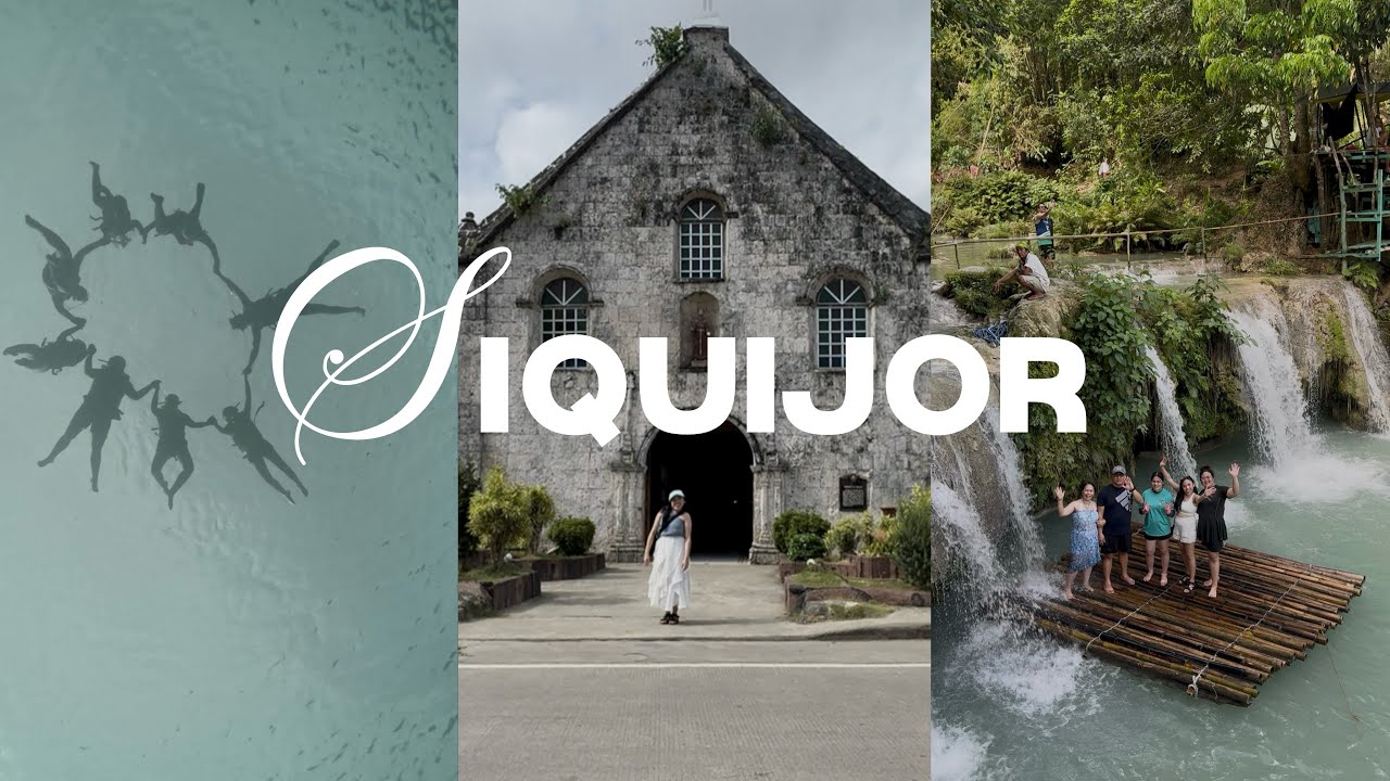siquijor vlog — travel guide to the island + dumaguete & dapitan