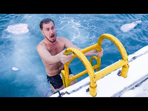 JUMPING INTO THE WORLD’S COLDEST WATER