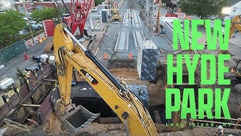 LIRR 3rd Track Expansion - New Hyde Park