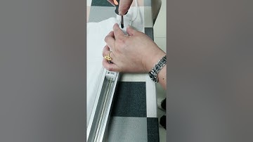 How to change the control from one side to the other on KARUILU roman shade