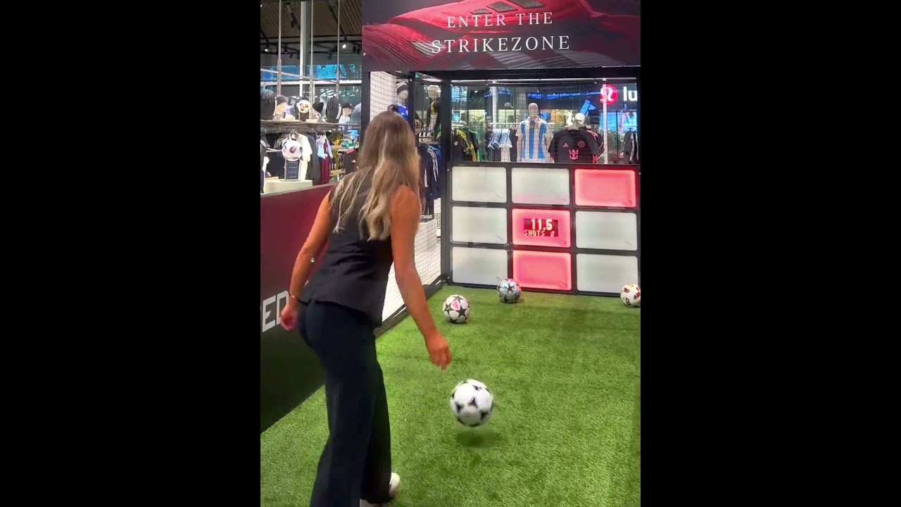 She Had a Chance To Win Original Messi Jersey!