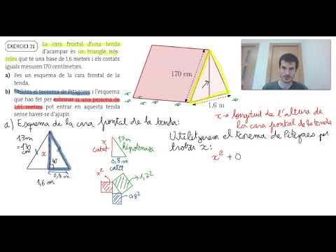 Vídeo: Com Es Pot Trobar L’àrea D’un Triangle Quan Es Coneixen Tres Costats