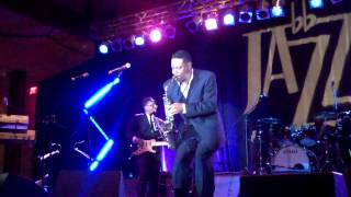 Kim Waters performs Love Don't Live Here live at the BB Jazz NYE 2012