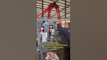 Band saw blade tension saw blade maintenance machine support steel frame