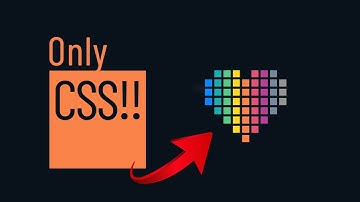 ASMR Programming - Create pixel heart with CSS - No Talking