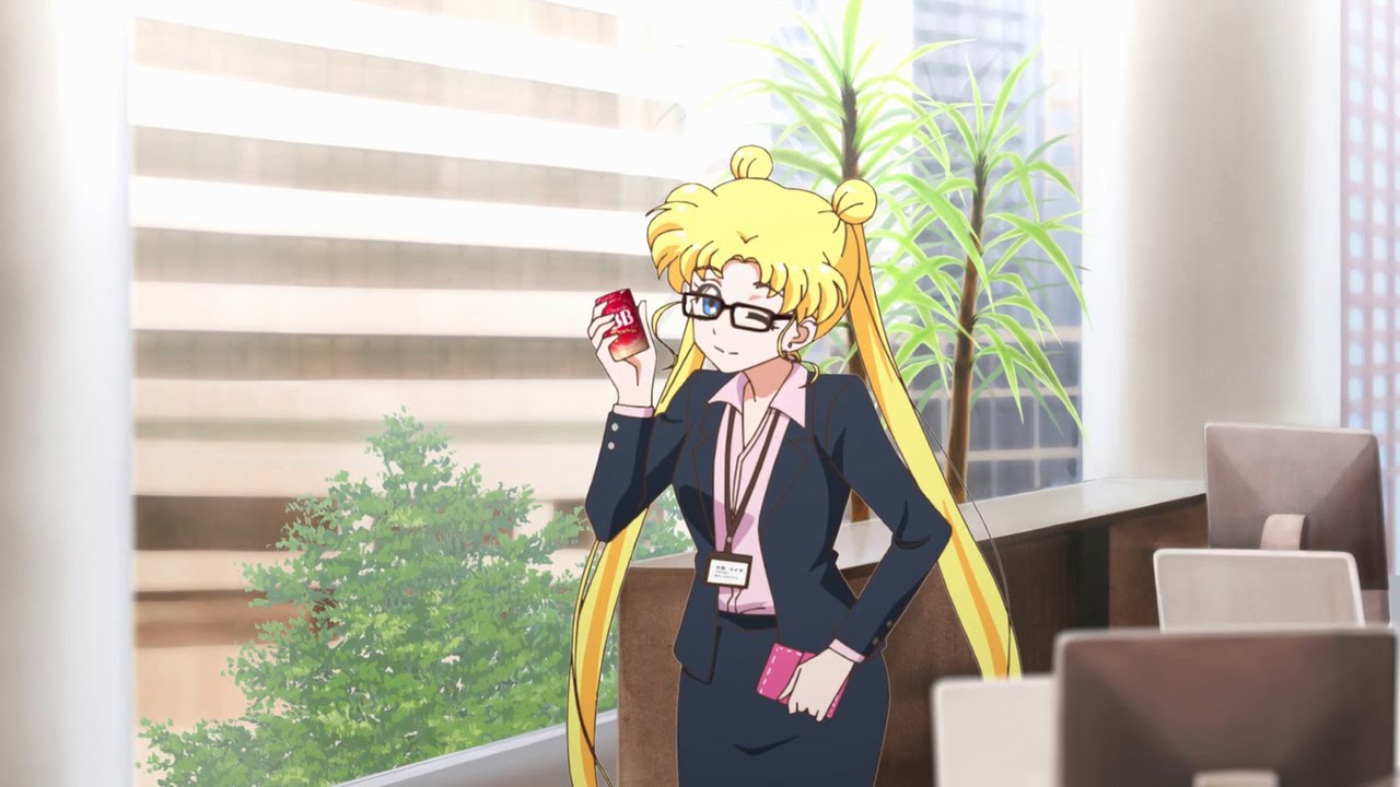 セーラームーンが Ol姿 を披露 月に変わって 決めせりふで頑張る女性を応援 チョコラbbジョマ 限定ムービー Sailor Moon Limited Movie Youtube