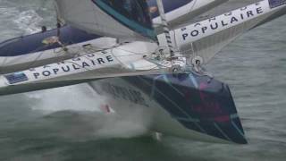 Record SNSM: Banque Populaire et Loïck Peyron explose le précédent record de Gitana 11