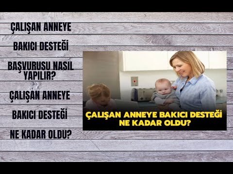 BAKICI DESTEĞİ BAŞVURUSU NASIL YAPILIR ?