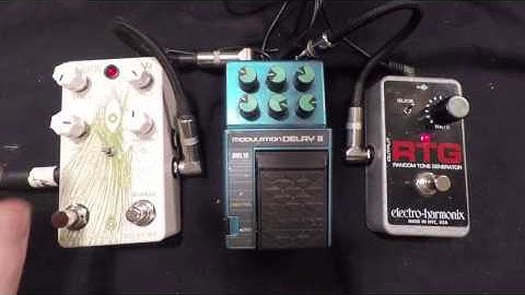 EHX RTG with Ibanez DML10 and Old Blood Noise Endeavors Dark Star