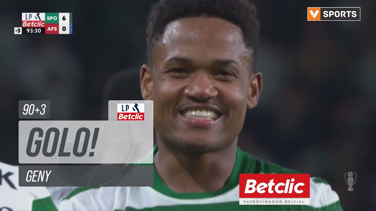 Golo Geny: Sporting (6)-0 AVS (Liga 25/26 #14)