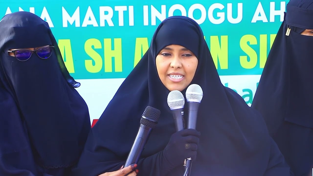 Nasiiba Sheekh Aadan oo kulan muxaadaro ah ku qabatay magaalada Burco.