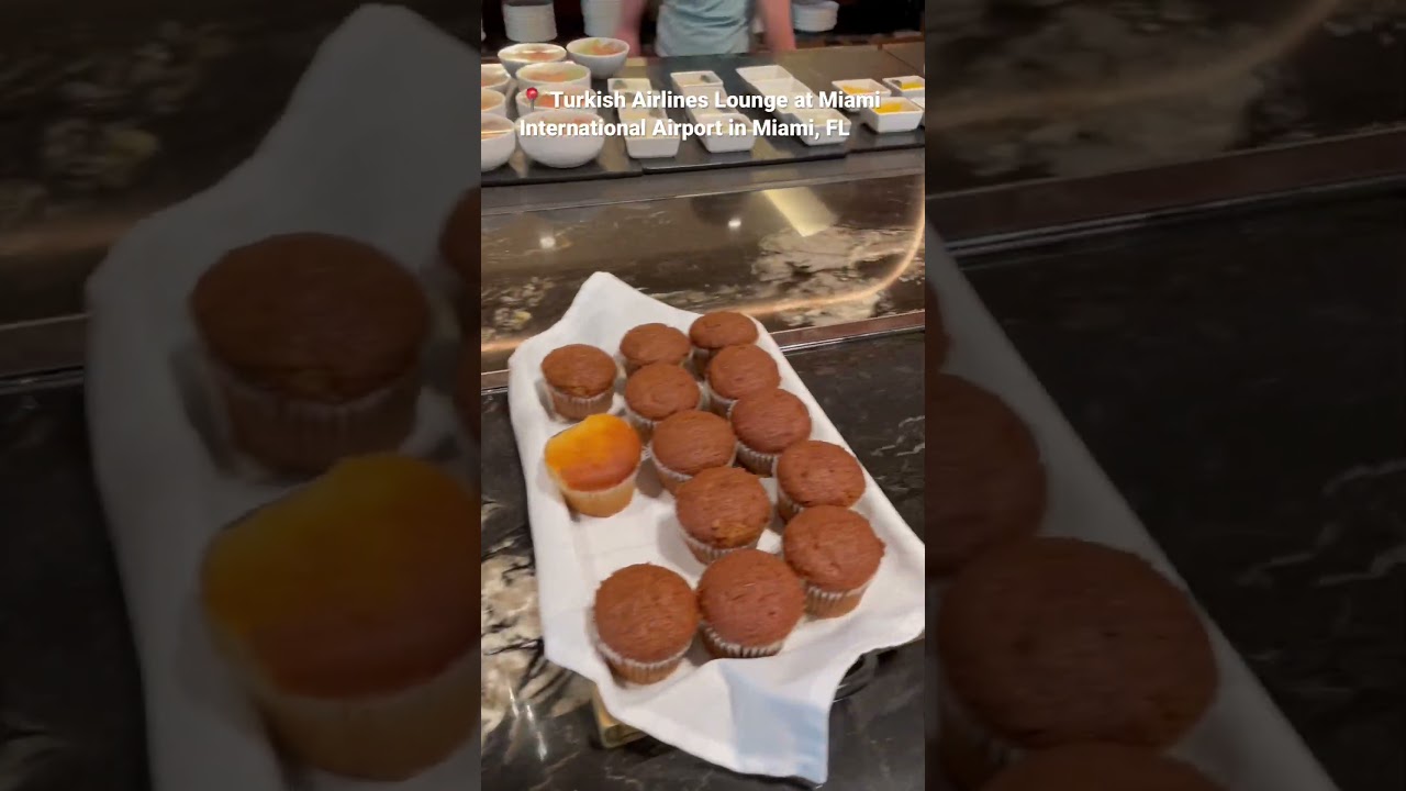 Turkish Airlines Lounge in Miami International Airport 