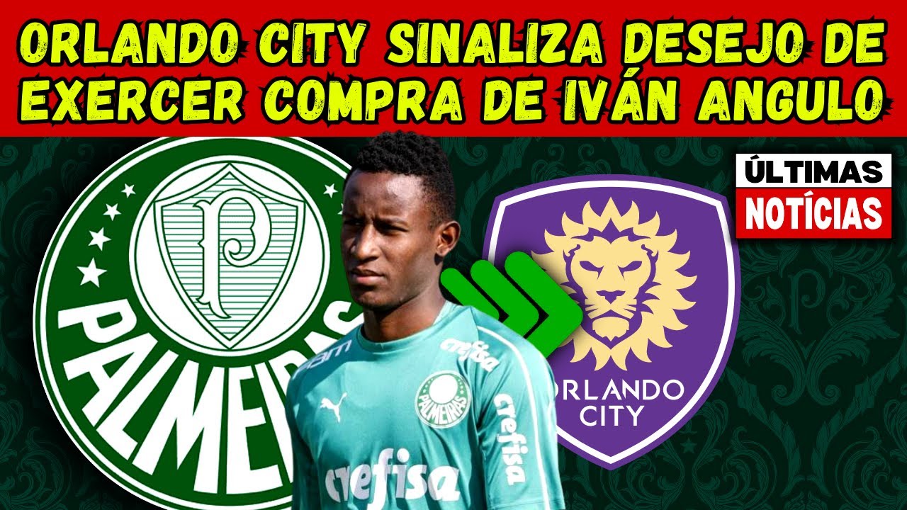 Palmeiras empresta Angulo para o Orlando City, dos EUA