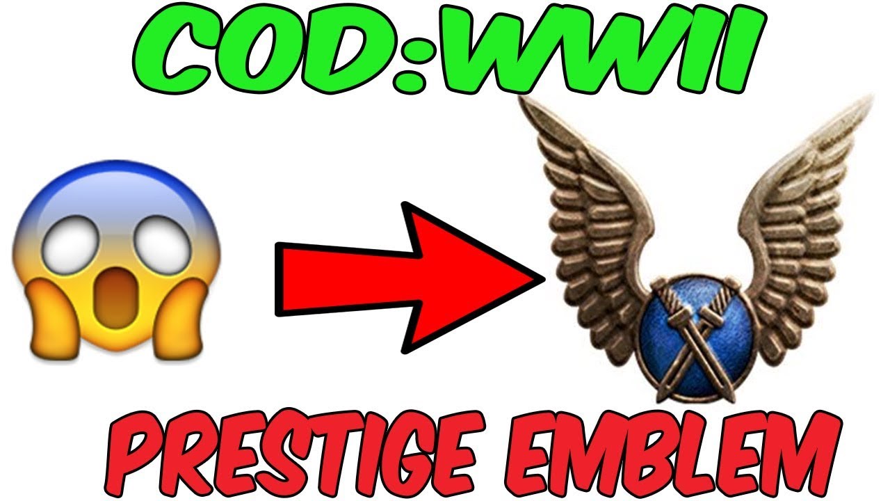 Call of duty world war 2 prestige emblems - jmkboards