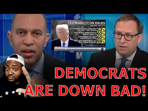 Democrat Leader FACE PLANTS After Liberal News Anchor CONFRONTS Him With Historic Trump Approval!