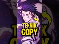 Teknik Kutukan COPY Punya YUTA! #jujutsukaisen #jjk #anime